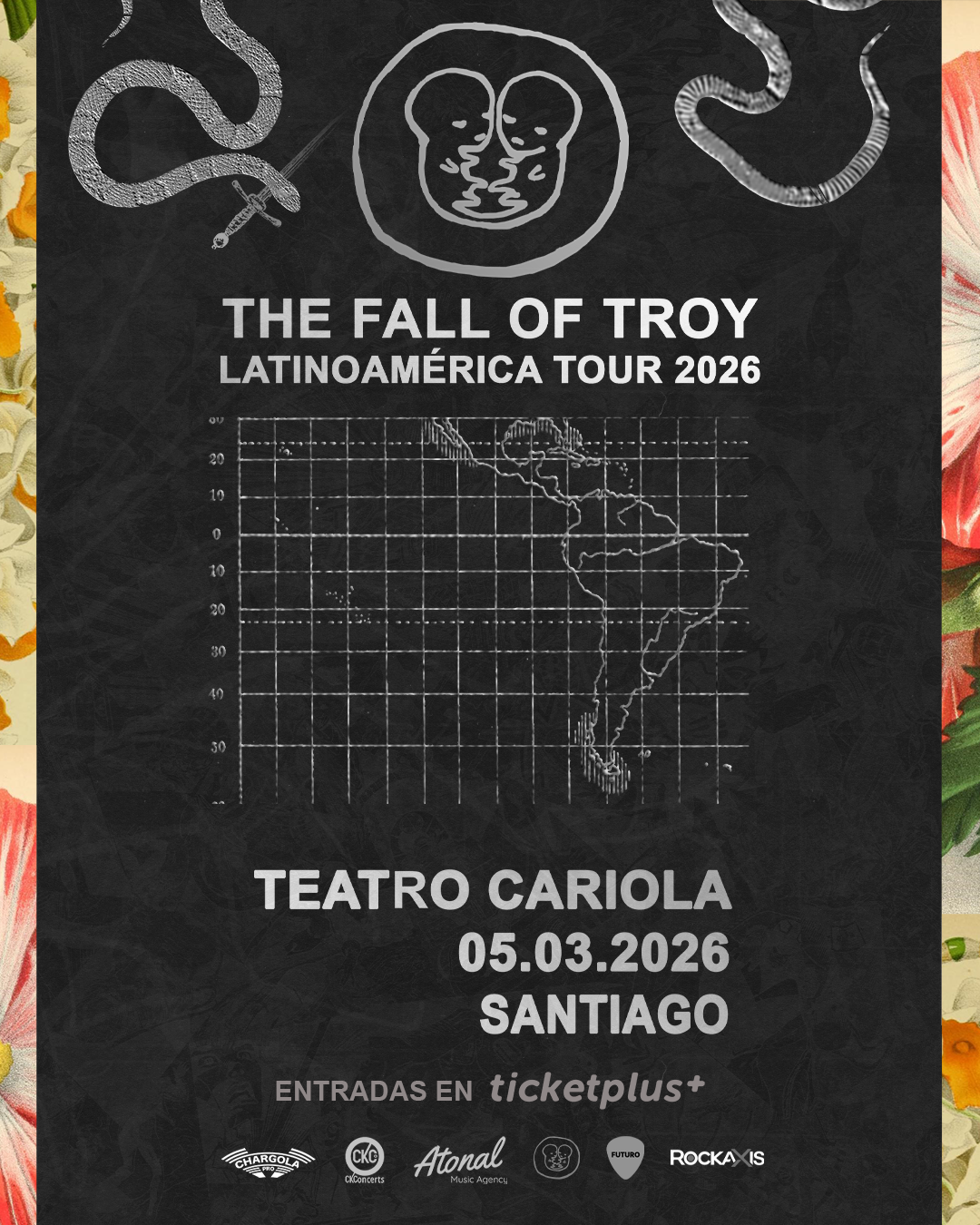 Con los 20 años de ''Doppelgänger'': The Fall of Troy agenda su debut en Chile